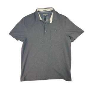 Ted Baker Polo Shirt, NWOT, soft thick material, light charcoal grey Men’s S
